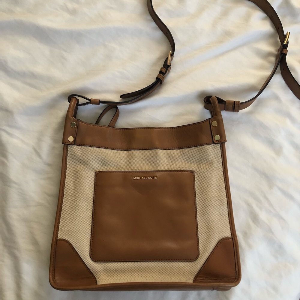 RARE MICHAEL KORS CANVAS BAG